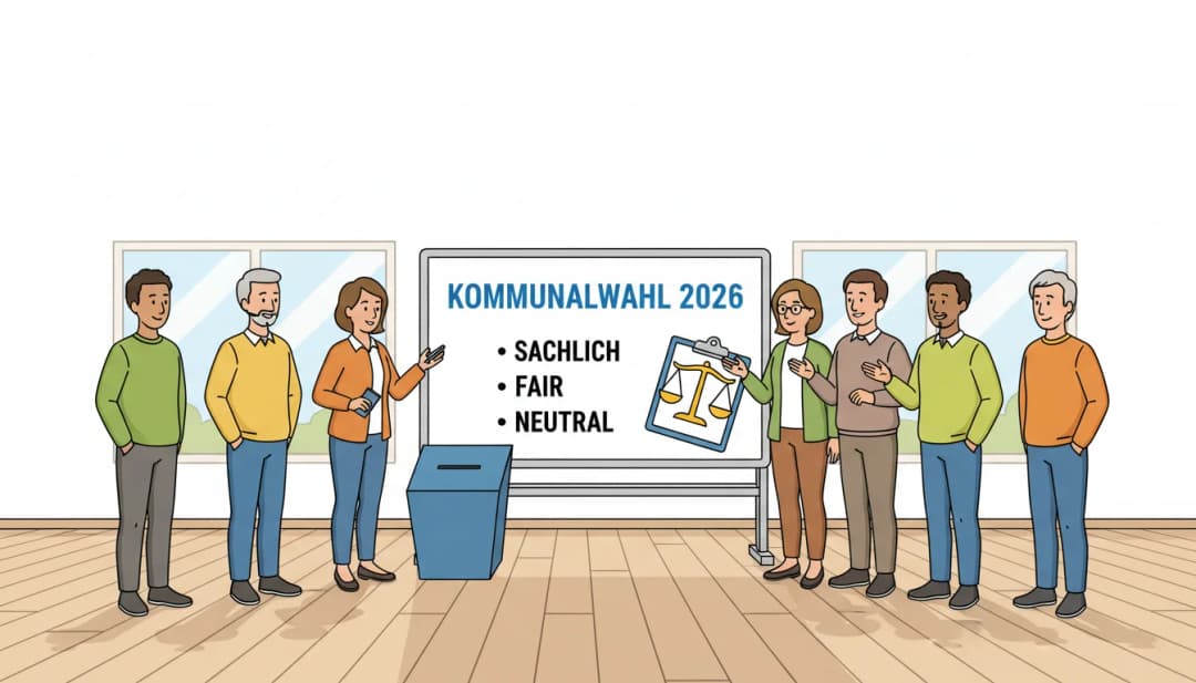 Kommunalwahl 2026 im Verein: Politisch engagiert, aber bitte neutral
